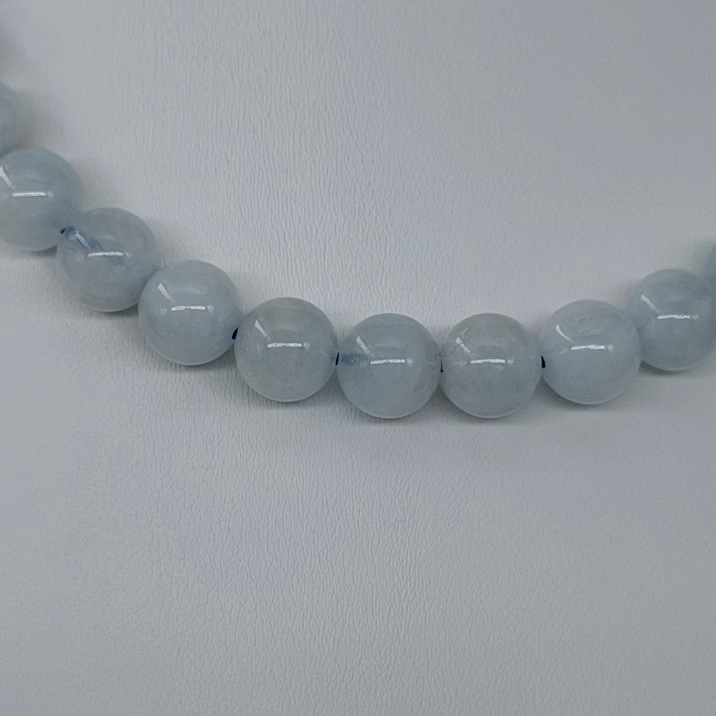 Akvamarino karoliai (didesni)