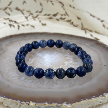 Sodalito apyrankė, 8 mm