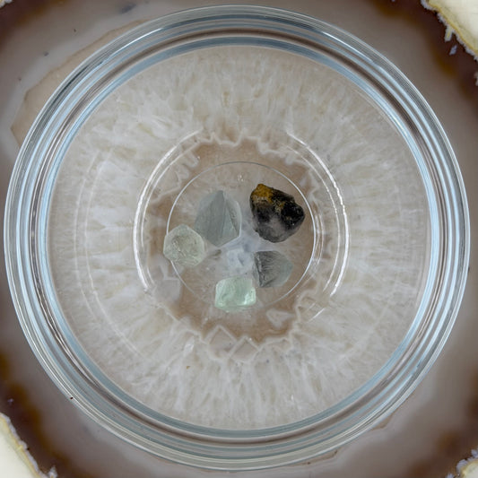 Fluorito kristalai
