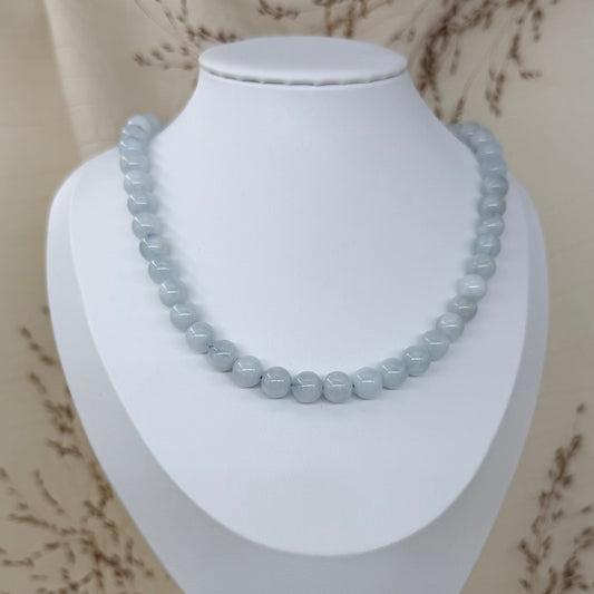 Akvamarino karoliai (didesni)