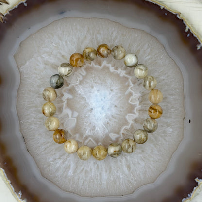 Jaspio apyrankė, 8 mm